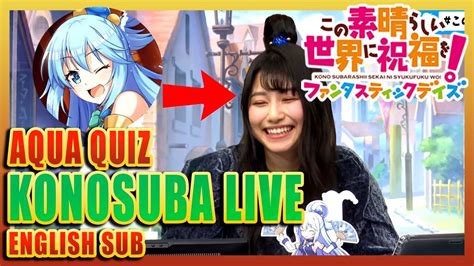 konosuba aqua voice actor|faye mata voice acting.